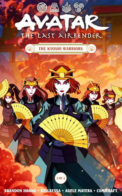 Avatar:Son Hava Bükücü evreninden Kyoshi savaşçıları adlı yeni serinin ilk görseli